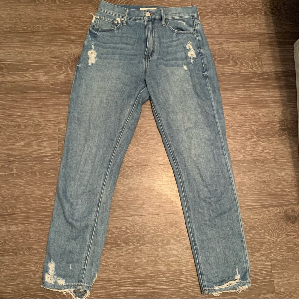 High-waist Jeans